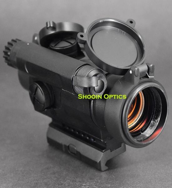 Tactische Jacht Scopes 1x40 Red Dot Sight Optics Scope 20mm Picatinny Weaver Rail Mount Base R55657868924