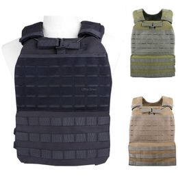 Tactische jacht vest War Game Training Body Armor Paintball Molle Shooting Plate Carrier Vests1