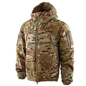 Vestes tactiques MIG 2.0 vestes militaires Fans tactique Super coupe-vent résistant au froid chaud manteaux randonnée voyage camouflage vêtements extérieur ParkasL23118