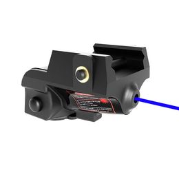 Tactique LS-L3 Rechargeable Rouge Vert Bleu Pointeur Pointeur Laser Sight Fit Taurus G2C G3C Glock 17 20mm Picatinny Rail- Laser Bleu