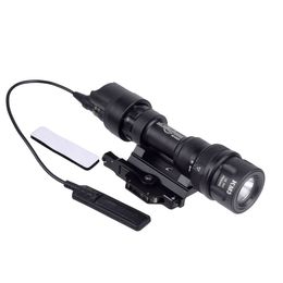 Tactique M952 IR lumière Picatinny QD montage LED chasse Scout lumière engrenage lampe de poche constante momentanée sortie blanche