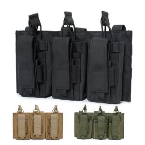 Tactisch tijdschrift Triple Pouch Bag Backpack Vest Gear Accessoire Mag Holder Cartridge Clip No11-574B