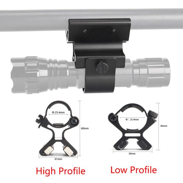 Tactical magnétique Scope Gun Mount aimant Strong X Holder LED LED LALLES PARTIQUE LASER LASER LANTERNE BRACKET