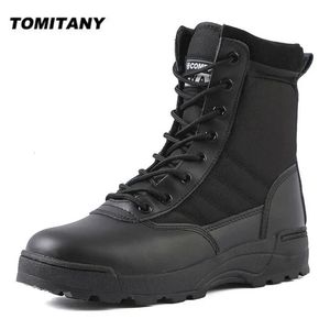 Tactisch militair 342 Special Force Desert Combat Army Outdoor Hiking Boots Ankle Men Work Safty Shoes 231018