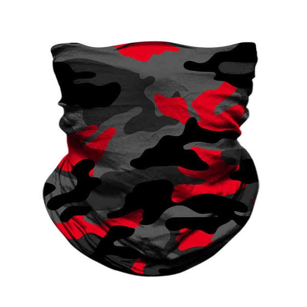 Tactique Militaire Balaclava Demi Masque Cache-Cou Foulard En Plein Air Chasse Cyclisme Randonnée Guêtre Écharpe Armée Camo Bandana Buff Y1229