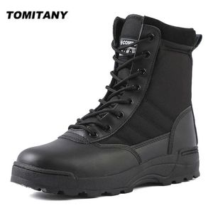 Tactische militaire laarzen Men Boots Special Force Desert Combat Leger Laarzen Outdoor Hiking Boots enkelschoenen Men Work Safty Shoes 240409