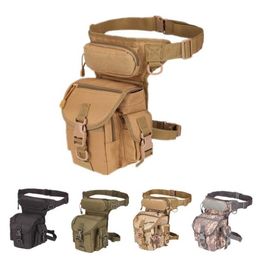 Tactical Molle Waterdichte Drop Utility Dij Pouch Taille Pack Outdoor Sport Riding Leg Tas Messenger Bag Jacht Pouch Wandelen Camping Taillebag Toegang tot Toegang