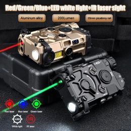 Tactische OGL Laser Airsoft Rood Groen Blauw Infrarood IR Lasers Strobe Zaklamp ogl Jacht Gericht Zicht Fit 20mm rail