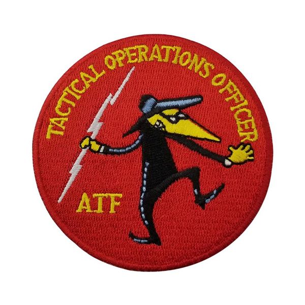 Officier des opérations tactiques AFF Police broderie patch pour vêtements Jeans sac décoration fer sur Patch 245r