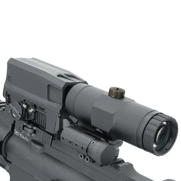 Optique tactique Holographic UH1 Gen I Gen 2 Red Dot Sight With Logo Rifle Scope VMX-3T 3X Magnificateur pour la chasse aux quartiers de fermeture dynamique