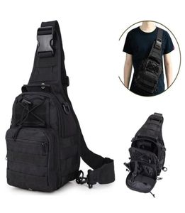 Sac de sport extérieur tactique Pack d'épaule simple Pack multi-usage imperméable à la poitrine Cross Body Sling à dos pour randonnée Camping grimpant462853960