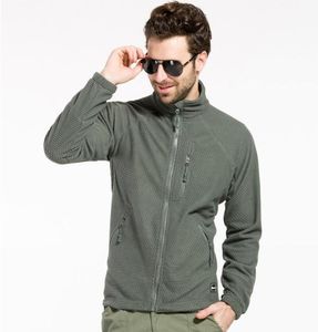 Tactique extérieur Softshell polaire veste hommes léger vêtements de sport chasse thermique randonnée veste à capuche 4270708