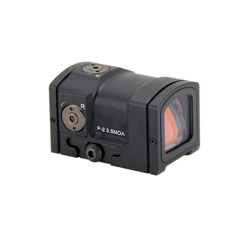 Taktik P2 Kırmızı Nokta Sight Compact Mini 3.5 MOA Kapsam Holografik Refleks Gözler Optik Av Tüfekleri