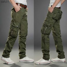 Tactische Broek Mannen Leger Cargo Joggers Pantalon Homme Hip Hop Militaire Pantaloni Uomo Werkkleding Streetwear Kleding Voor Mannen L230520
