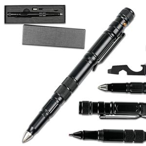 Stylo tactique - stylo multi-outil auto-défense avec équipement de survie de lampe de poche pour hommes femmes équipement tactique cadeau militaire EDC 240509