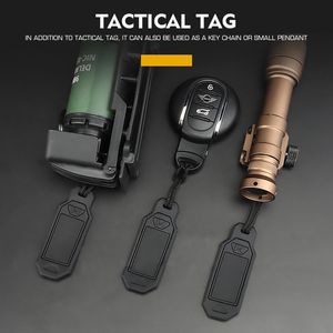 Tactisch gepersonaliseerde tag met magische sticker voor militaire helmjachtvest identificeer badge zaklamp sleutel decoratief accessoire