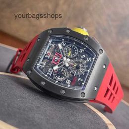 Tactisch pilotenhorloge Mechanisch automatisch RM-polshorloge RM011-serie Grijs titanium Philip Massa Special Edition RM011 KS6J