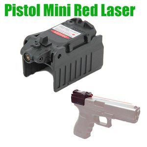 Mini mira láser roja de pistola táctica para la serie G 17 18c 22 34