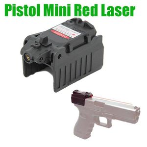 Tactical Pistol Mini Red Laser Sight voor G 17 18c 22 34 Series190S281v