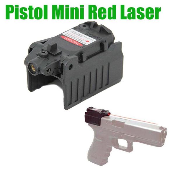 Pistolet tactique Mini visée laser rouge pour G 17 18c 22 34 Series190S242A