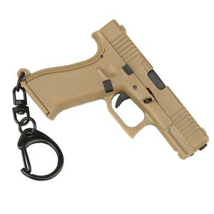 Pistolet tactique forme porte-clés Mini décorations portables détachable G-45 pistolet arme porte-clés porte-clés anneau tendance Gift2105
