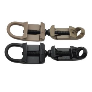 Tactical rapide détachement RSA-GBB Boucle Rifle Sling Swivel Hook Mount Adaptateur Attachement pour la chasse au rail de tisserand Picatinny de 20 mm