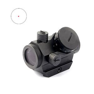 Tactische Red Dot Scope Airsoft 3 MOA Riflescope Rood Verlichte Collimator Sight Met 20mm Picatinny Weaver Rail Mount jacht