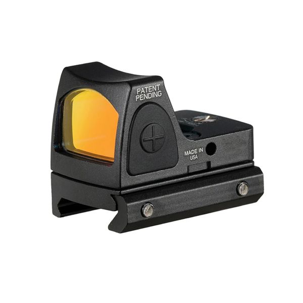 Táctico RMR Red Dot LED Reflex Sight Brillo ajustable 3.25 MOA Dot Compact Mini Rifle Scope