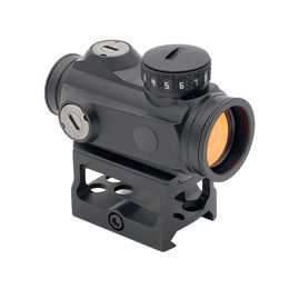 Tactique ROMEO-MSR 1x20mm 2 MOA Red Dot Sight Viseur de pistolet ultra-compact léger et étanche durable avec support de co-témoin absolu et couvercles d'objectif rabattables