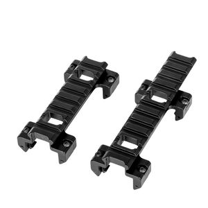 Tactical Scopes Laser Torch Bracket Mounts Rail Base for MP5 Conversion Aiming Clip Heightened 20mm Rail Mounting Hunting Accessories
