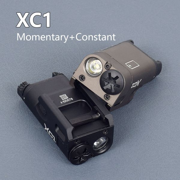 Táctica SF XC1 Scout Light Mini LED Linterlight Lanterna montada en Picatinny Rail