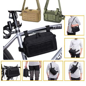 Tactical Shoulder Pequeño Bolsos al aire libre Sports Pack Pack Camuflage Kit Bag No11-241