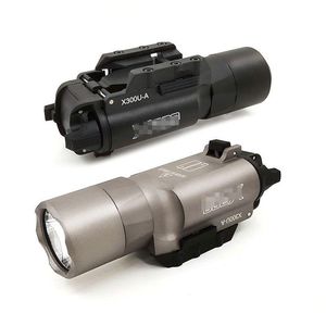 Tactique Sotac Sf X300 Tra pistolet pistolet lumière X300U 500 Lumens lampe de poche pour arme à haut rendement adapté 20Mm Picatinny Weaver Rail Drop Deliv