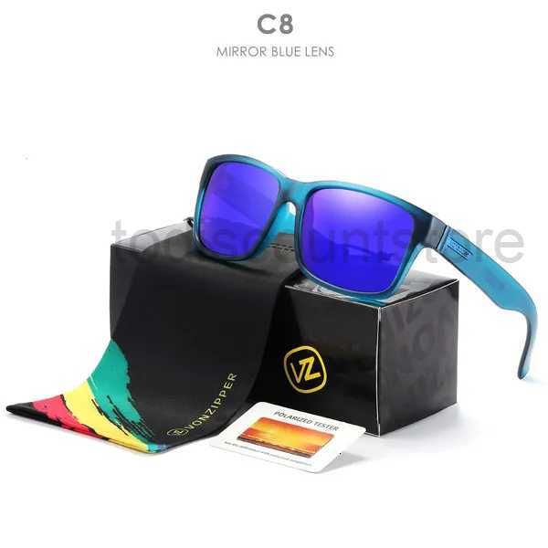 Gafas de sol tácticas VZ Vonzipper polarizadas Hombres Marco cuadrado Elmore Estilo Gafas Uv400 Deportes Gafas de sol Pesca Senderismo Conducción 230905 112mkf