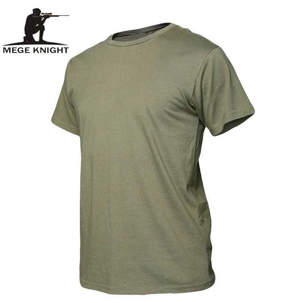 T-shirts tactiques MEGE T-shirt de coton d'été pour hommes Military Dry Camo Camp T-shirt Camo T-shirt de bataille de formation de l'armée tactique respirante 240426