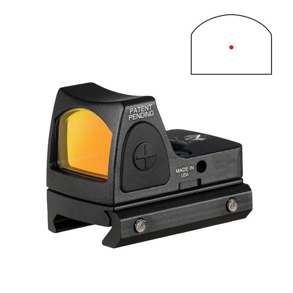 Tactique RMR point rouge portée collimateur Compact réflexe vue chasse lunette de visée pistolet optique Weaver Rail