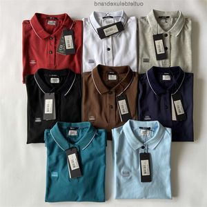 Tactische T-shirts Poloshirts voor mannen Volwassen mode Merkborduurwerk 8 kleuren Piquéstof Shirts Ademend Sport T cp bedrijven compagnie comapnies GBXD