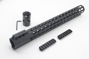 Táctico Ultralight de 15 pulgadas Clave Mod Picatinny Rail para AR15 M4 M16 FLOAT Handguard envío gratis