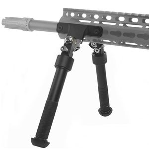 Support latéral bipied pour fusil tactique V8 réglable pour la chasse et le tir, base de montage pour protège-mains Mlok, fixation directe au corps divisé du rail M-lok