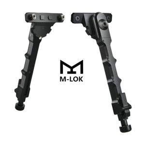 Tactical V9 M-LOK Side Mounted BIPOD 7.5-9 inch voor buiten, bereik, jagen en fotograferen