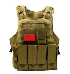 Tactisch Vest Cs Airsoft Assault Molle Vest Apparatuur Outdoor Jacht Camouflage Vest Combat Vest Verstelbare Beveiliging Beschermend Vest