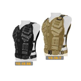 Vest tactique de haute qualité Vêtements de protection EVA Vêtements multifonctionnels avec système molle aérsoft Paintball Military Vest