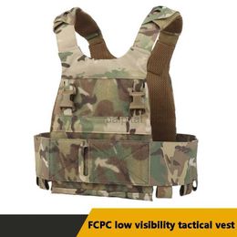 Tactische vesten FCPC Slickster Tactical Vest voor warmtedissipatie Lichtgewicht Laag zichtbaarheid Hoge compatibiliteit Gratis expansie 240315