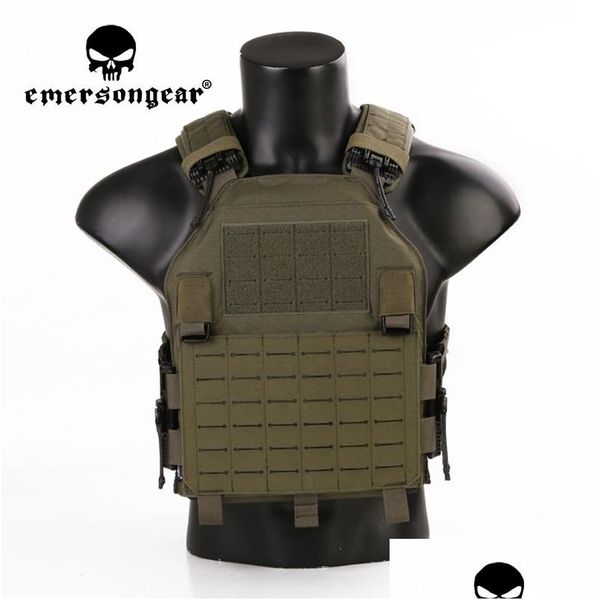 Chalecos tácticos Ligero Roc Lavc Assat Placa Portador Cuerpo Armadura Molle Chaleco Caza Airsoft Proteger Equipo Drop Entrega Ropa DH2HX