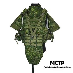 Tactische Vesten Outdoor tactische PE Kevlar volledige replica beschermend pak 6 b45 modulair vest met accessoirespakket 240315