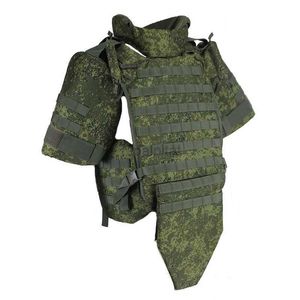 Tactische Vesten Russische 6 b4 5 tactisch vest EMR tactisch vest Russisch leger kleine groene camouflage jachtvest buiten 240315