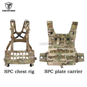 Tactische Vesten Tactische Carrier Plaat SPC Laser Cut Vest Molle Borst Rig Buikband Snelle Release Jacht Vest JPC CPC 240315