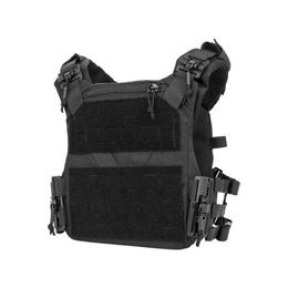 Tactische Vesten Tactisch Vest Outdoor Combat Quick Release/Uitschakelen MOLLE Militair Uitgerust met snelle aanpassing Multi Size Afdruiprek K19 240315