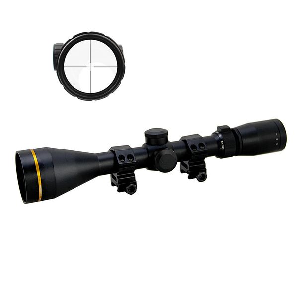 Tactical VX-3i 3.5-10X50 Scope Mil-dot Parallax Optics 1/4 MOA Rifle de largo alcance Caza Totalmente multicapa Riflescope Ajuste de aumento con monturas