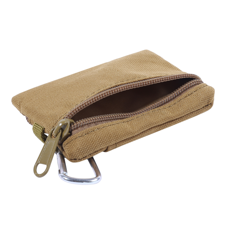 Taktisk plånbok EDC Molle Pouch Portable Key Card Case Outdoor Sports Coin Purse Hunting Bag Zipper Pack Multifunktionell väska Ny